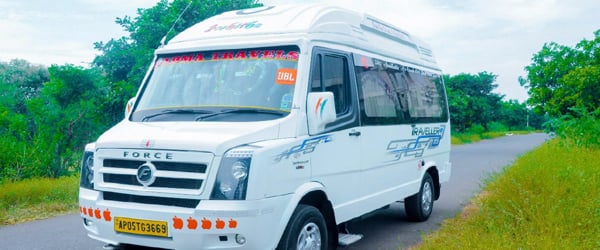 Tempo Traveller in Rajahmundry